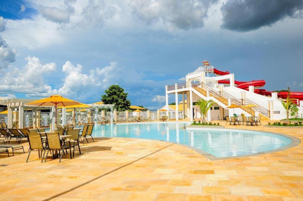 Lacqua Diroma Oficial - Diroma Acqua Park Incluido - Com Roupa De Cama E Banho Калдас Новас Екстериор снимка