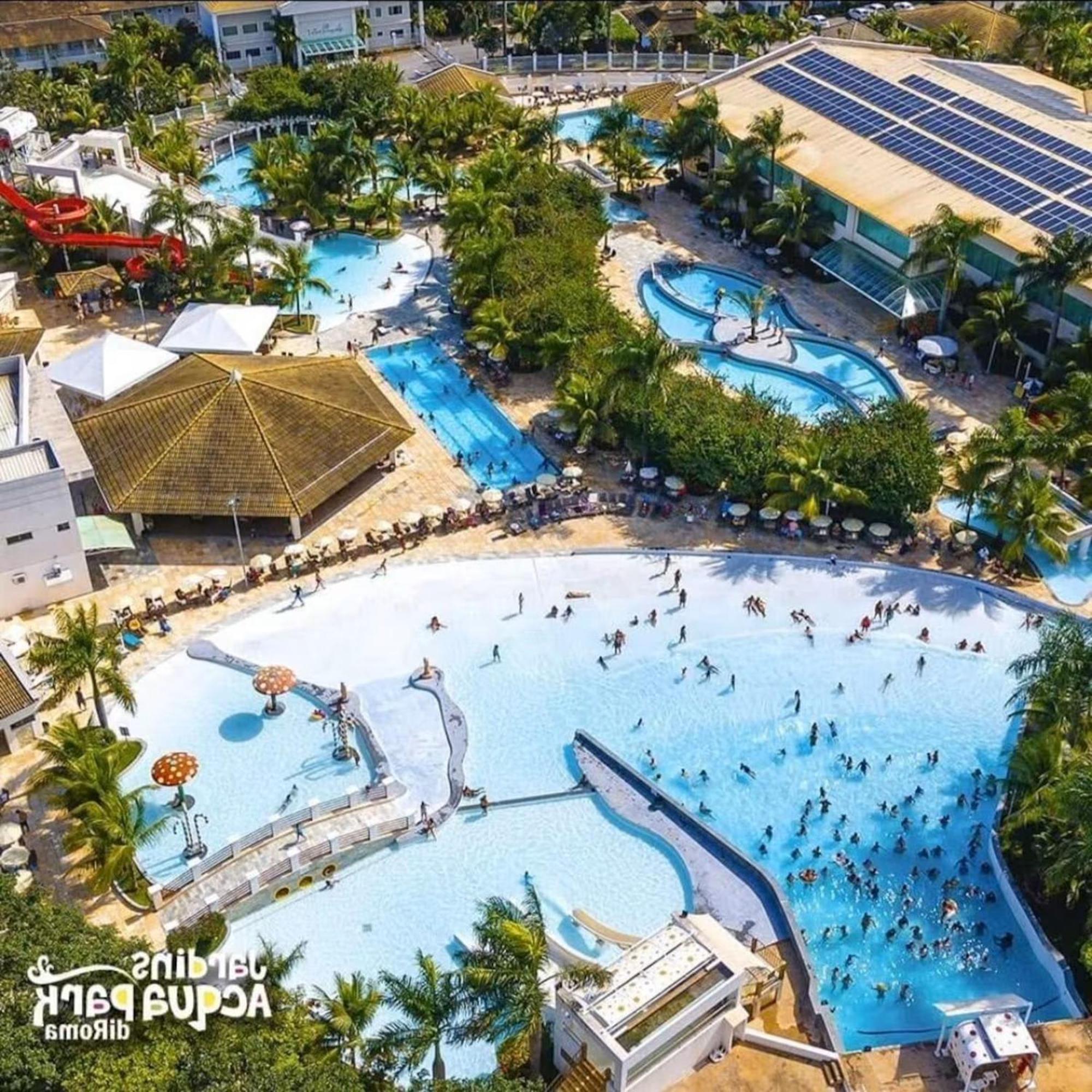 Lacqua Diroma Oficial - Diroma Acqua Park Incluido - Com Roupa De Cama E Banho Калдас Новас Екстериор снимка