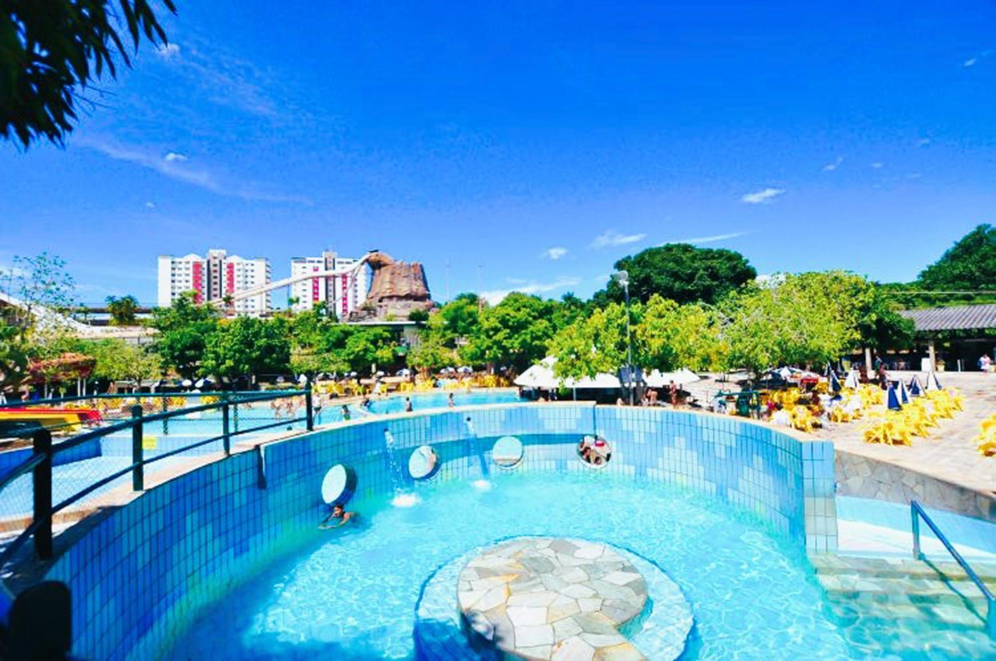 Lacqua Diroma Oficial - Diroma Acqua Park Incluido - Com Roupa De Cama E Banho Калдас Новас Екстериор снимка