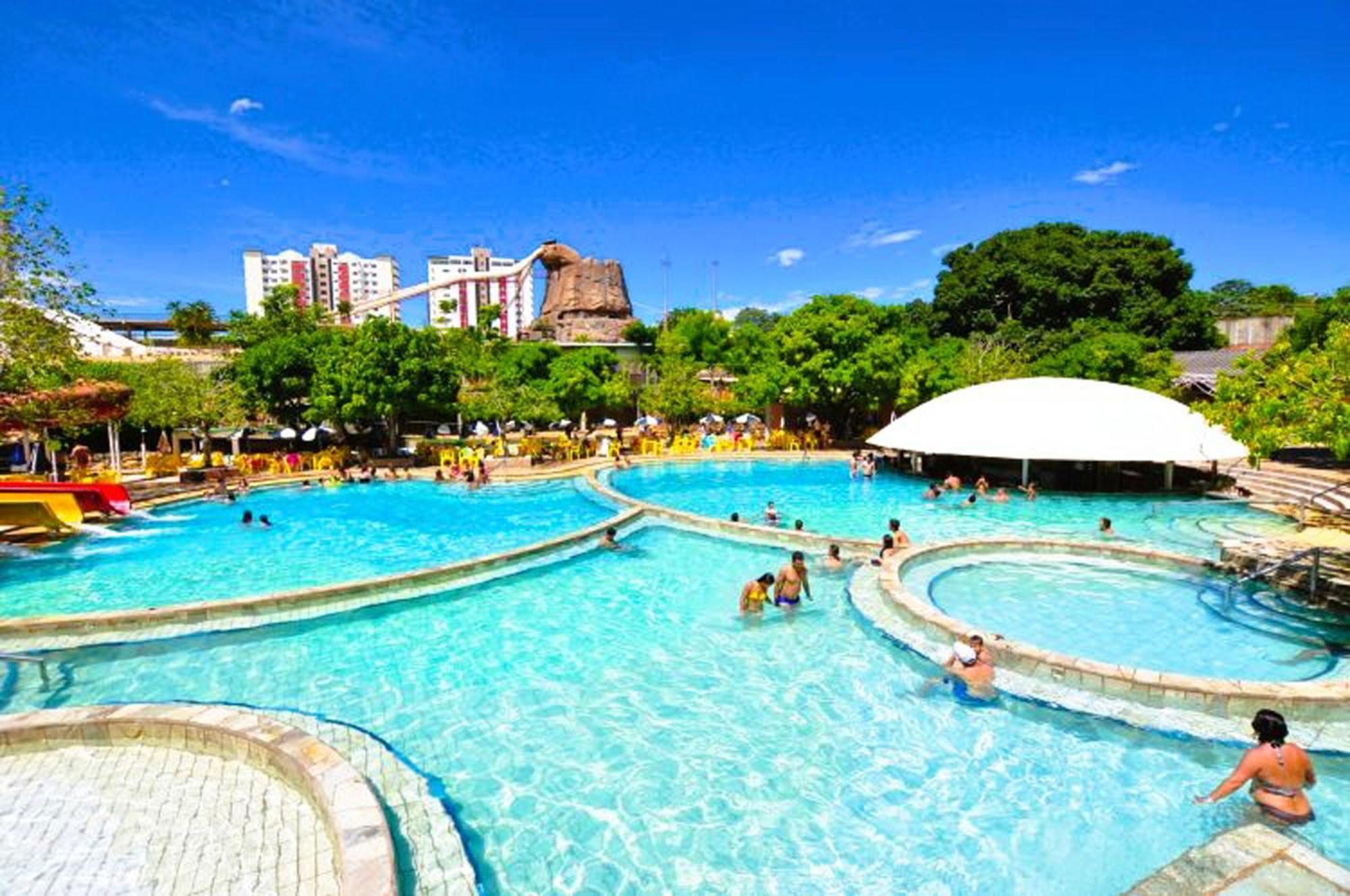 Lacqua Diroma Oficial - Diroma Acqua Park Incluido - Com Roupa De Cama E Banho Калдас Новас Екстериор снимка