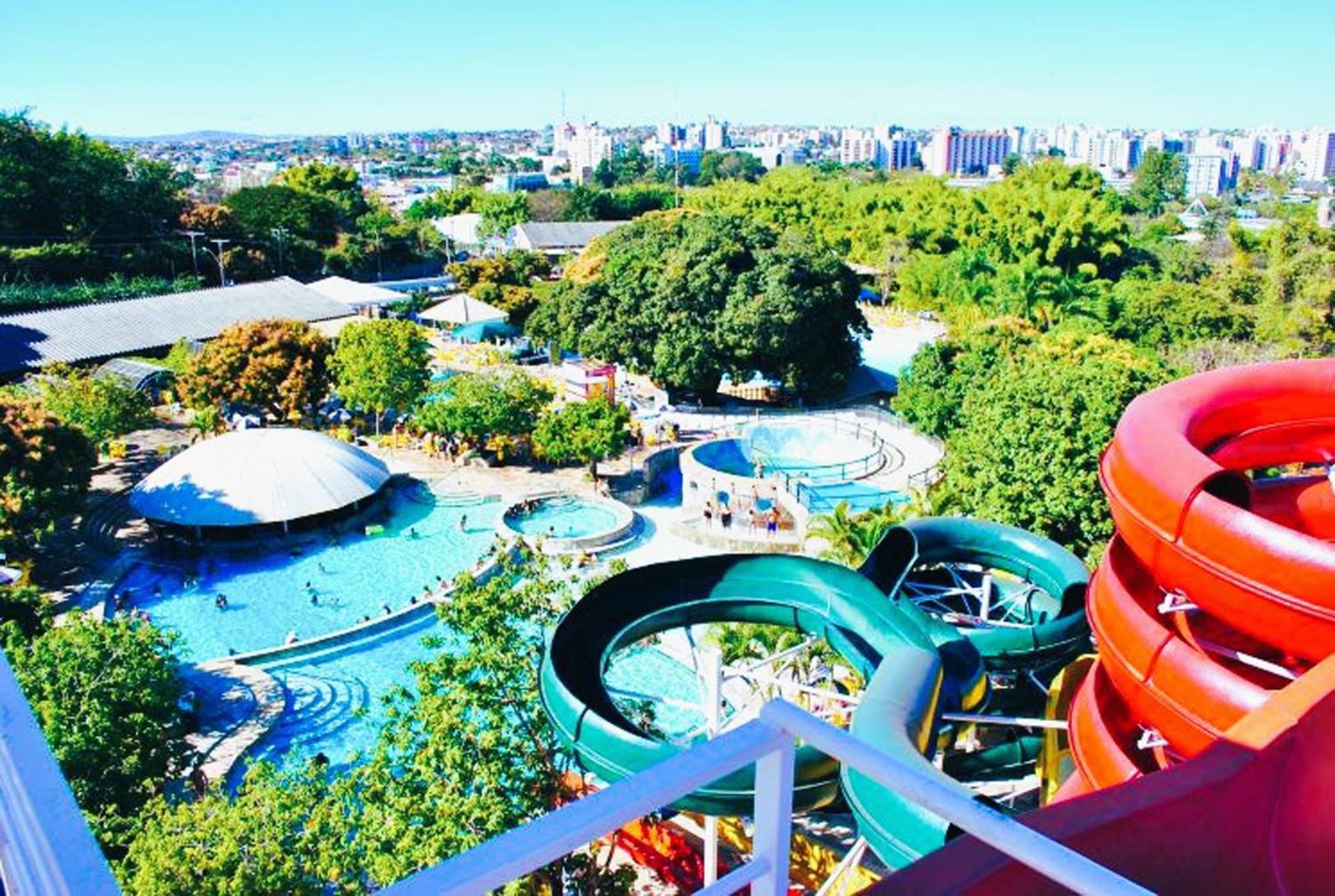 Lacqua Diroma Oficial - Diroma Acqua Park Incluido - Com Roupa De Cama E Banho Калдас Новас Екстериор снимка