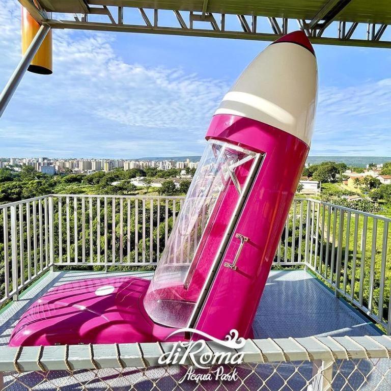 Lacqua Diroma Oficial - Diroma Acqua Park Incluido - Com Roupa De Cama E Banho Калдас Новас Екстериор снимка