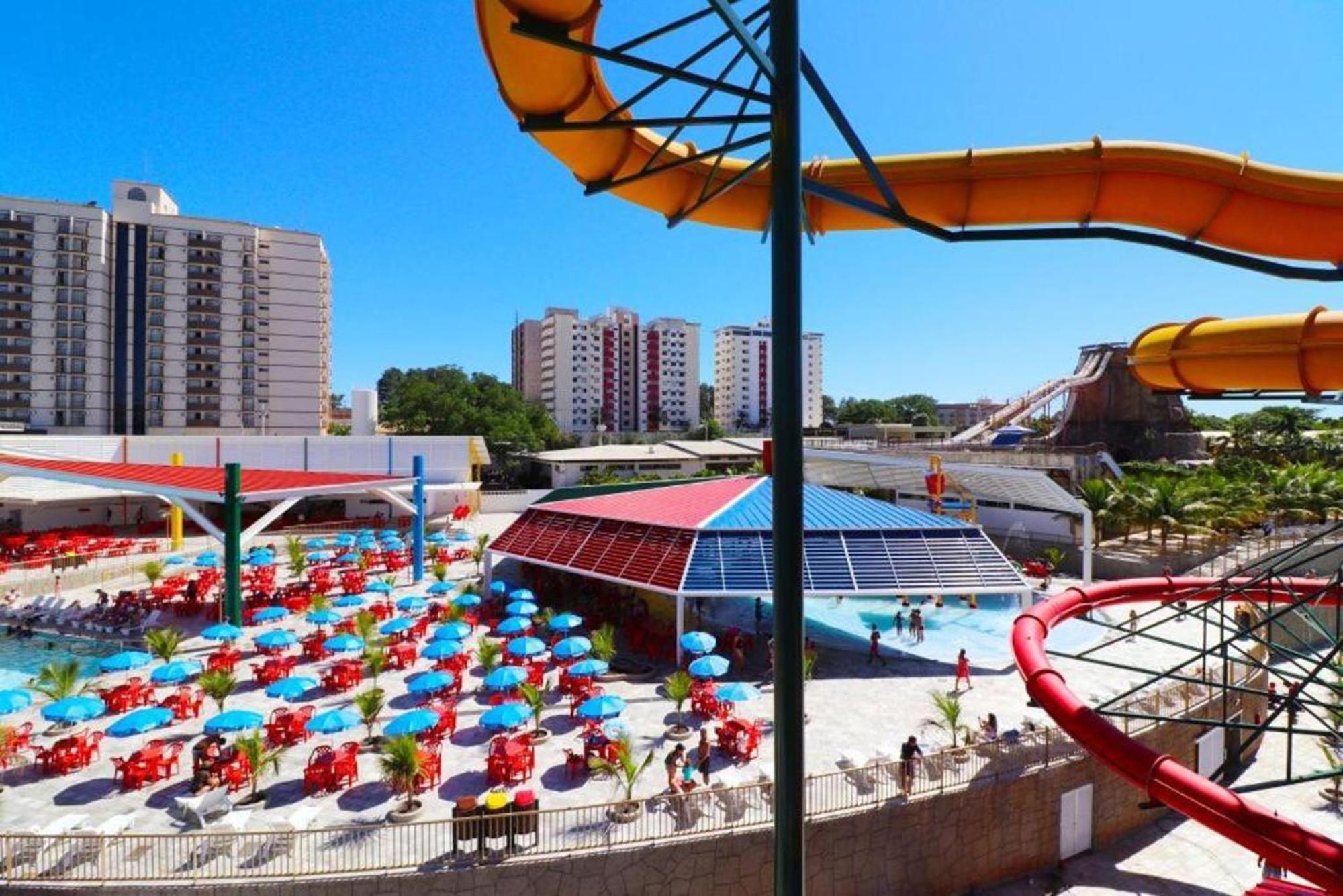 Lacqua Diroma Oficial - Diroma Acqua Park Incluido - Com Roupa De Cama E Banho Калдас Новас Екстериор снимка