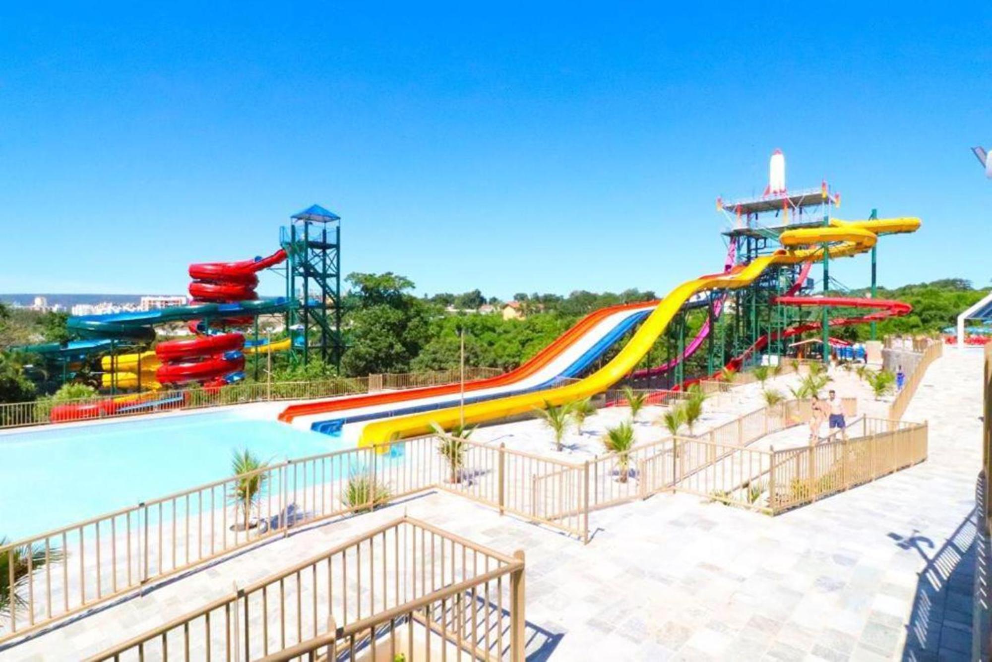 Lacqua Diroma Oficial - Diroma Acqua Park Incluido - Com Roupa De Cama E Banho Калдас Новас Екстериор снимка
